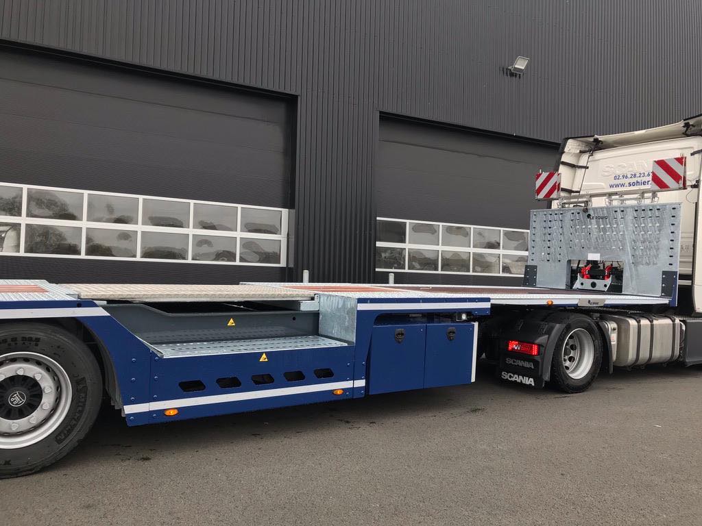 Transport de mobil-homes par Le Rouic