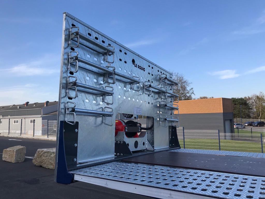 Transport de mobil-homes par Le Rouic